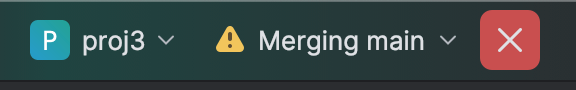 IntelliJ Merging Main